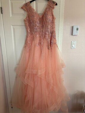 Blush Pink Evening Gown